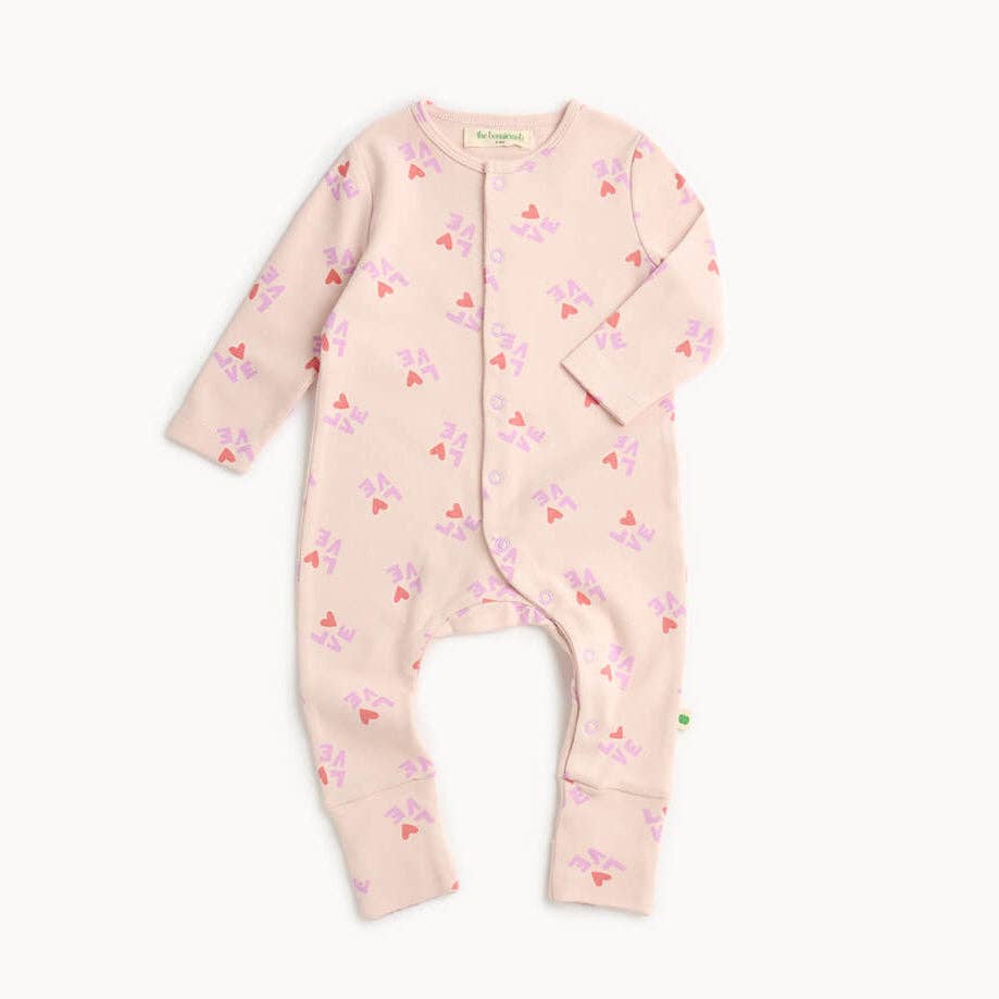 The Bonnie Mob - Love Print Onesie