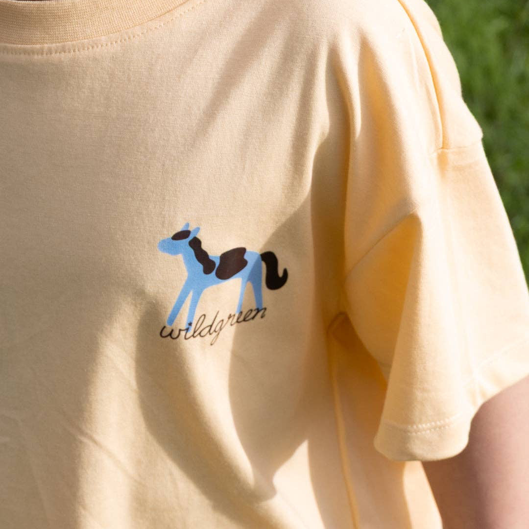 Wildgreen - 'Cows Come Home' Boxy Tee
