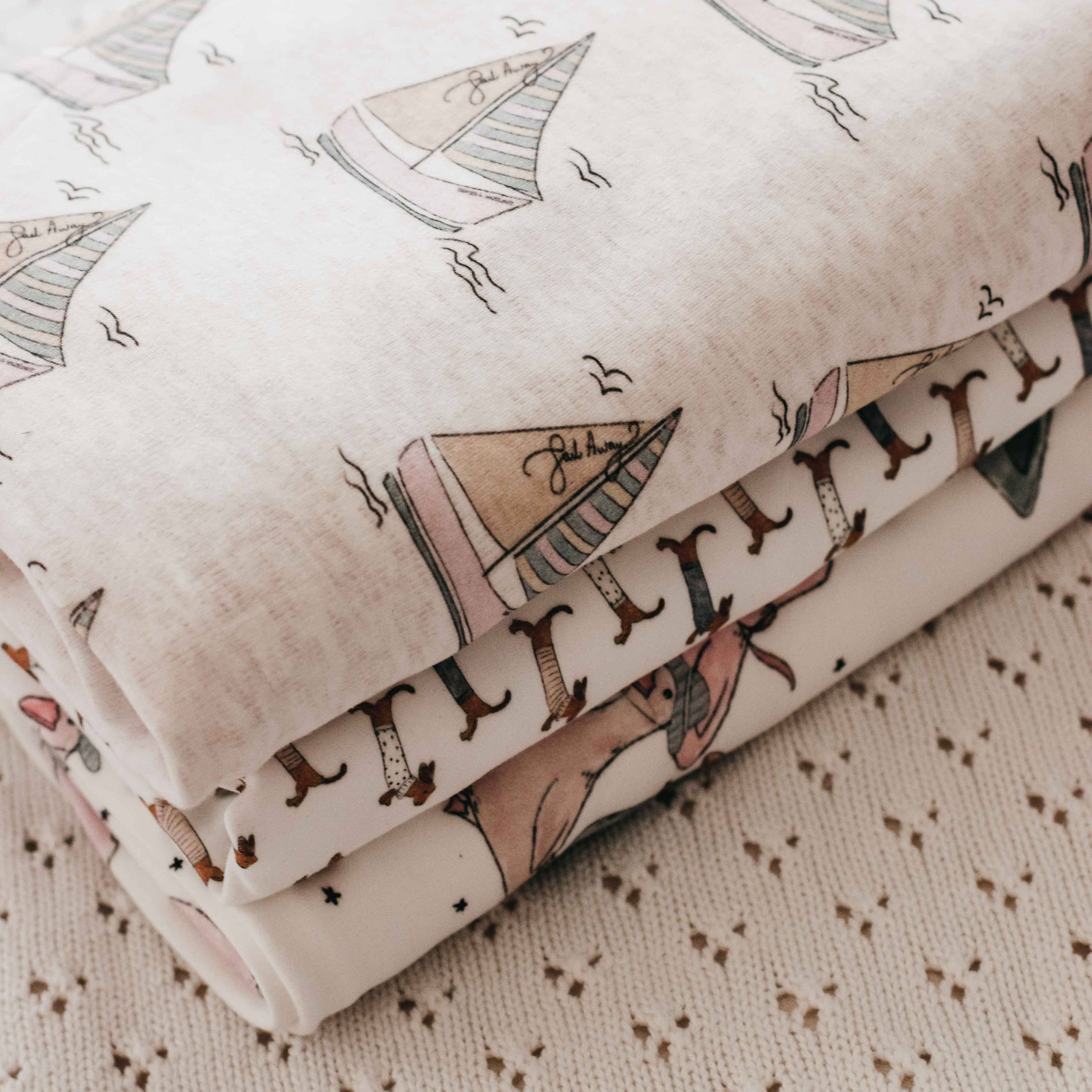 Sail Away Swaddle Blanket