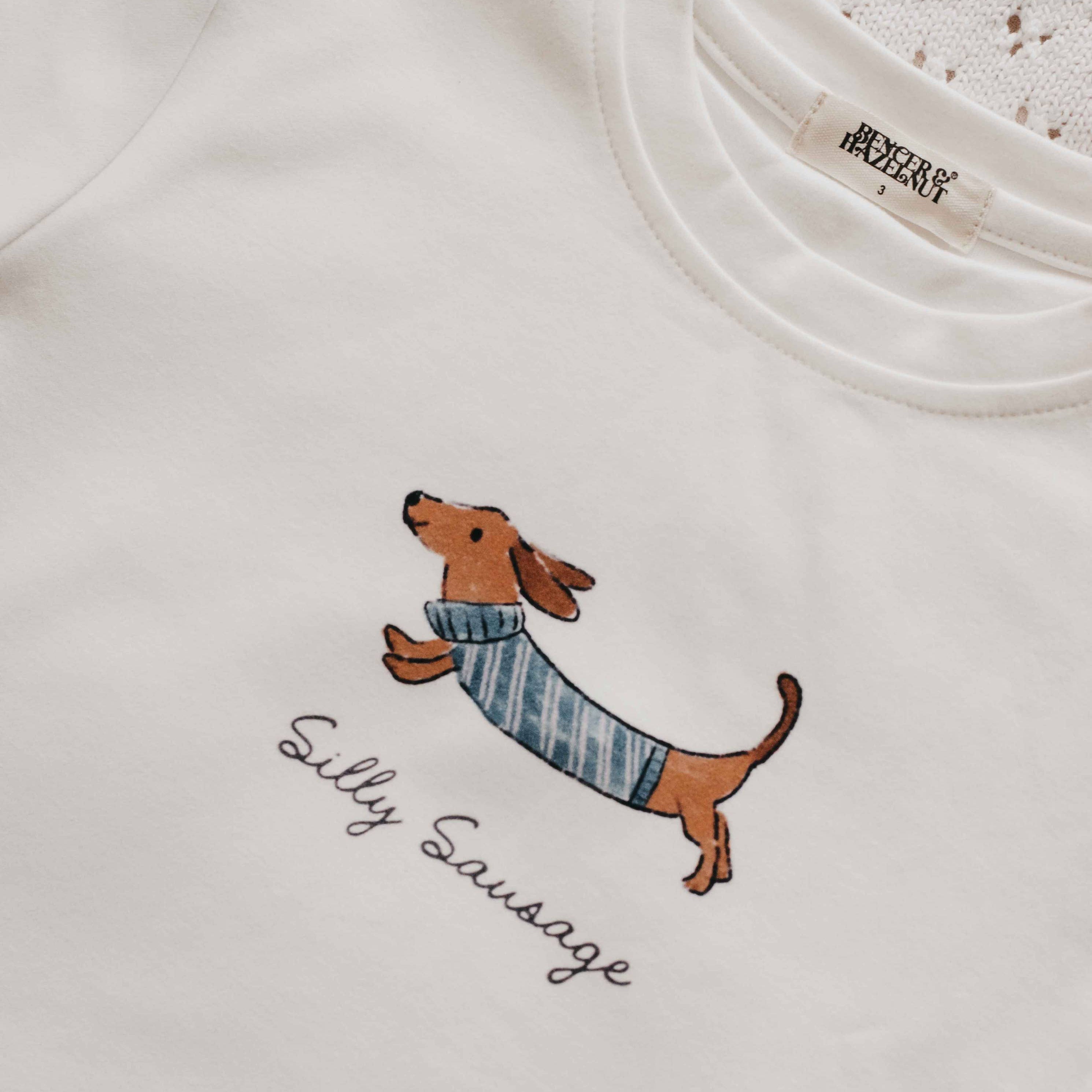 Silly Sausage Blue Tee