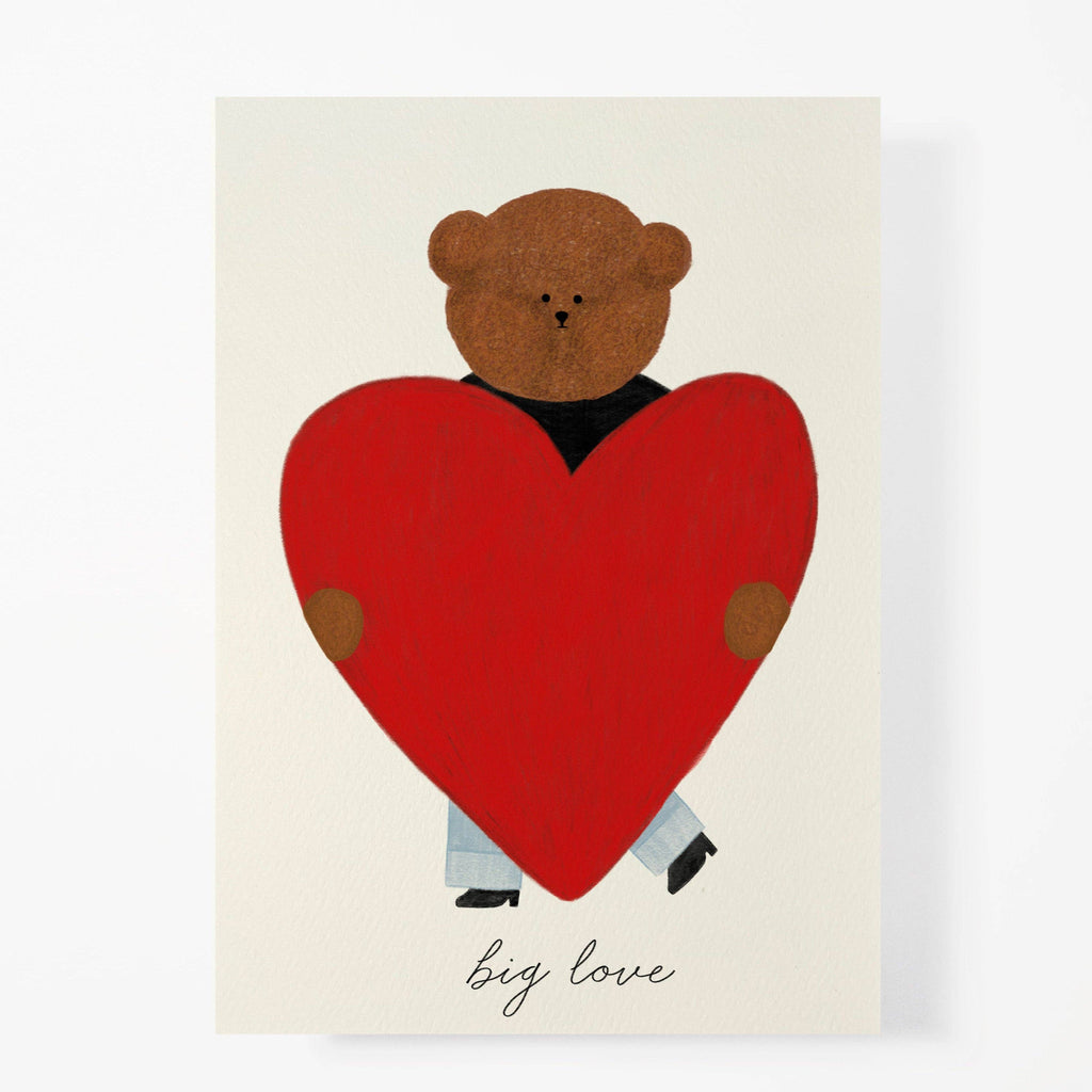 Big Love Bear Greeting Card
