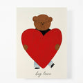 Big Love Bear Greeting Card