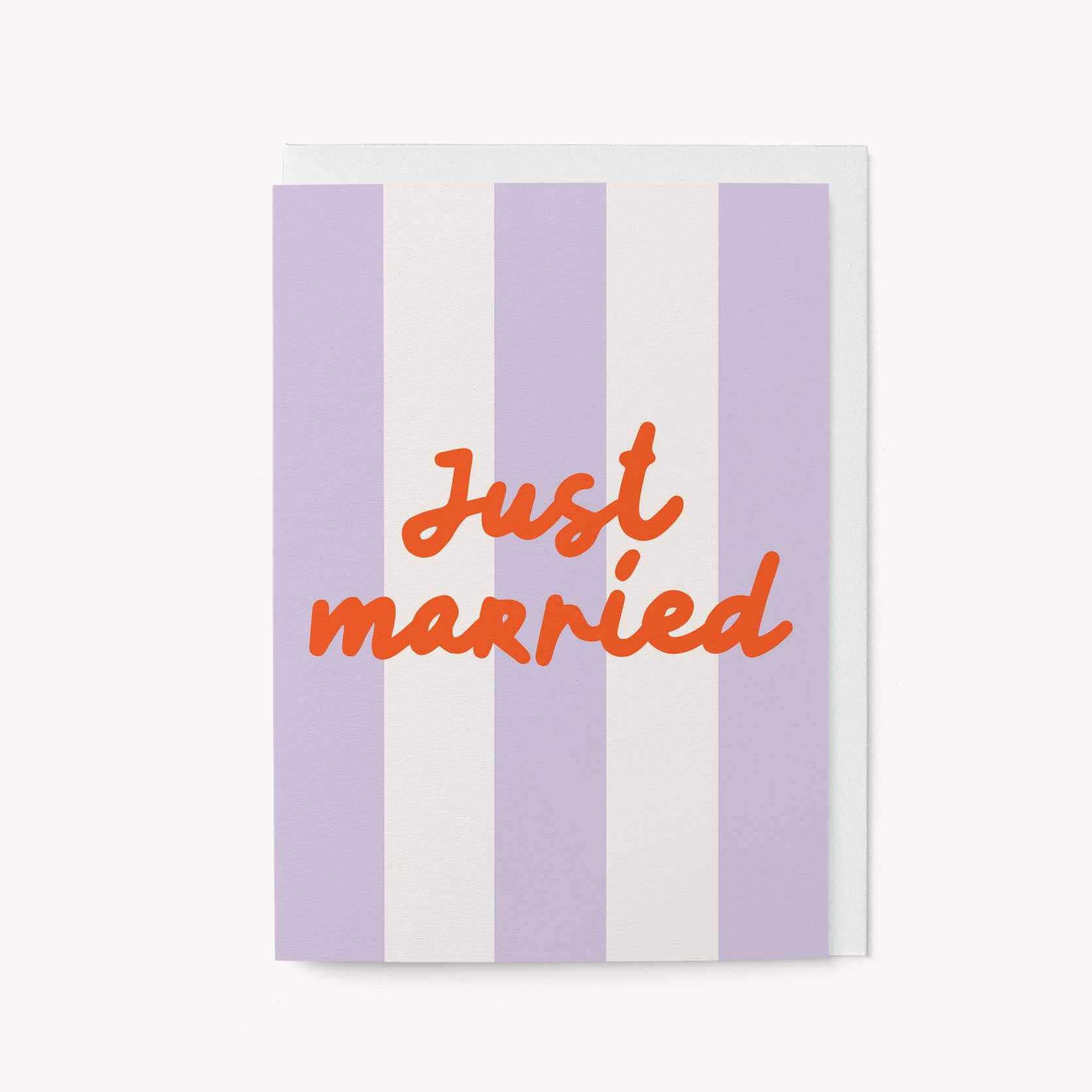 'Just Married' Card
