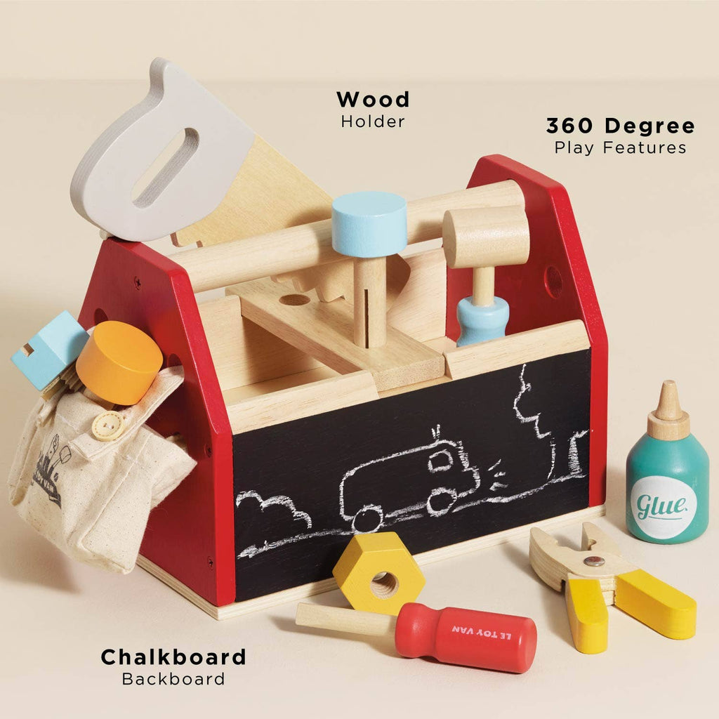 Le Toy Van - Tool Box & Wooden Tools
