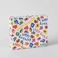 Happy Birthday Burst Gift Wrap