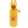 Children's animal head drinks bottle 350ml - Giraffe