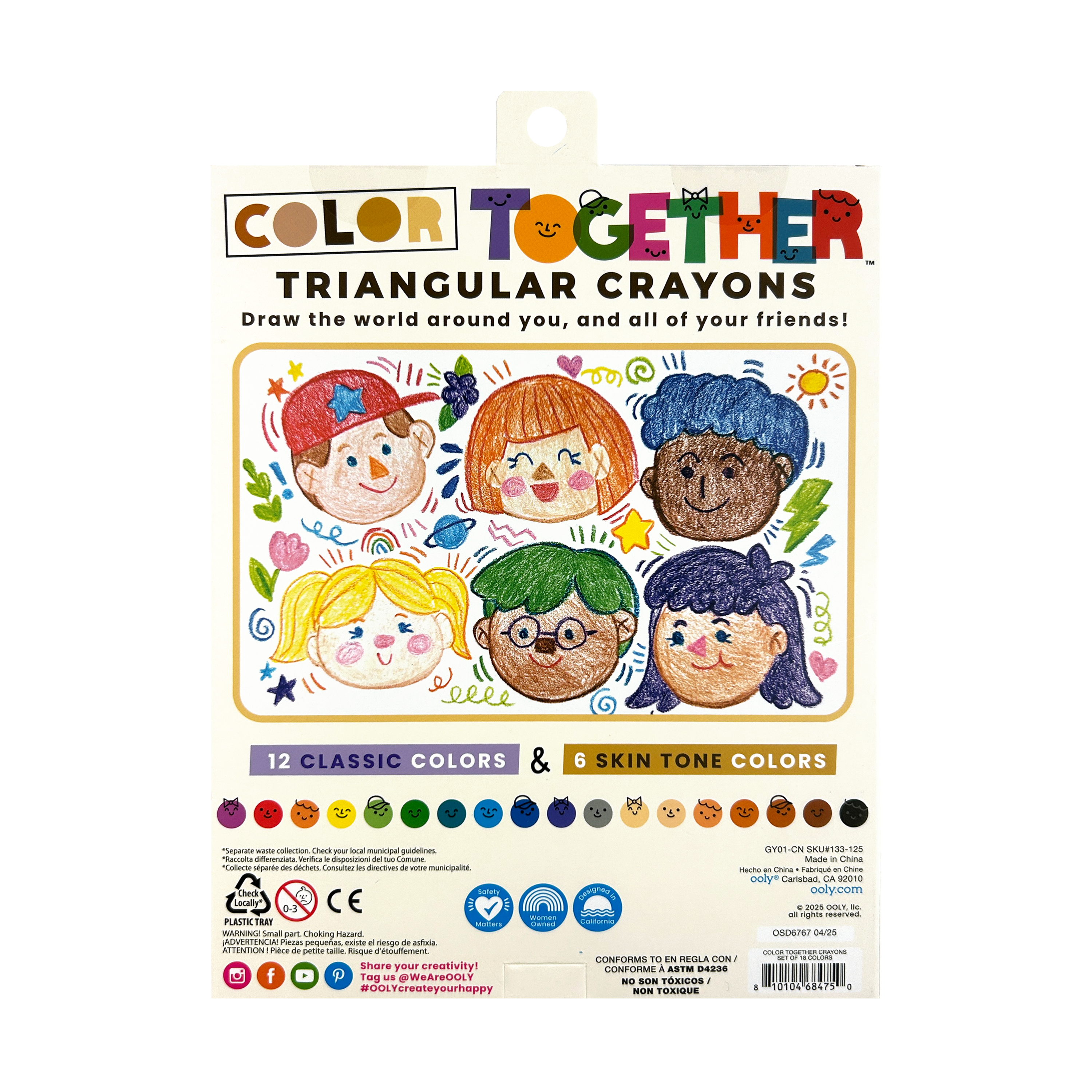 Ooly Colour Together Crayons