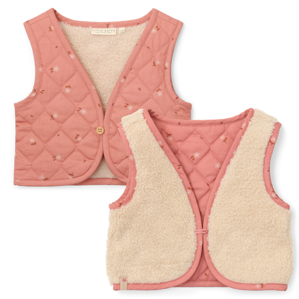 Little Dutch Reversible Waistcoat - Blooming Flower