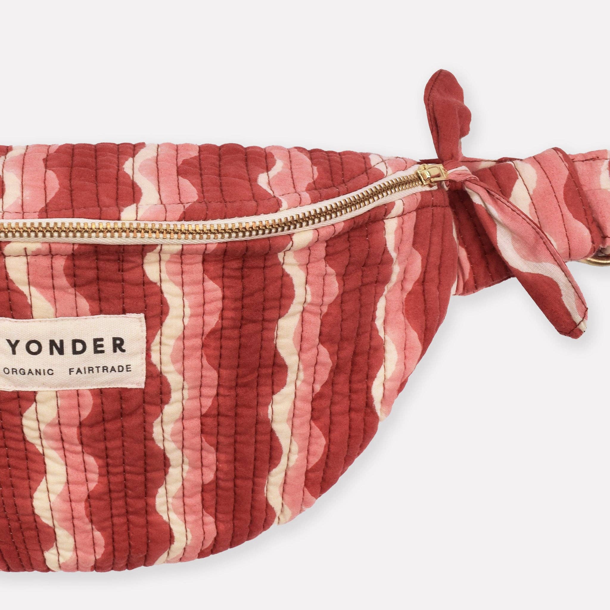 YONDER - Cotton Quilted Bumbag - Whirly Jam