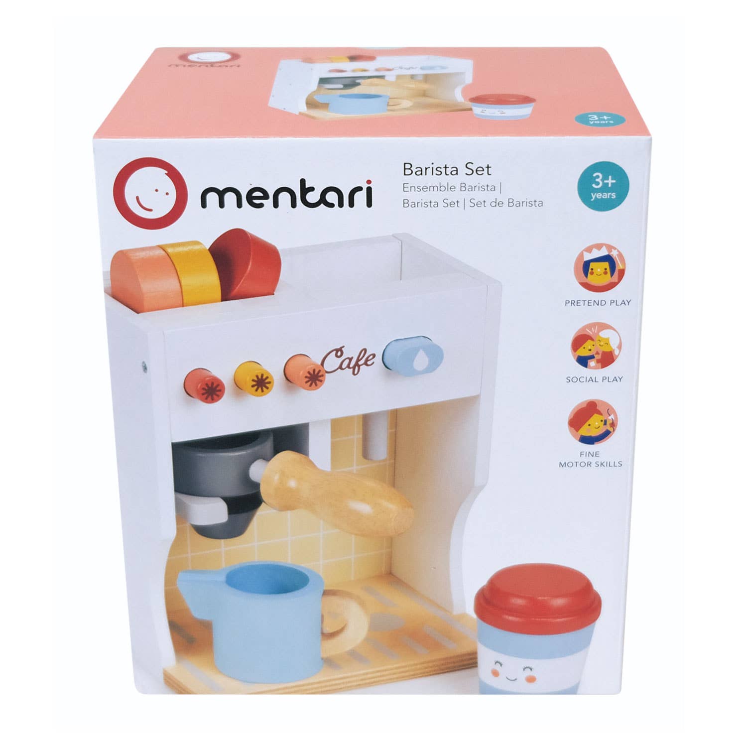 Wooden Barista Set