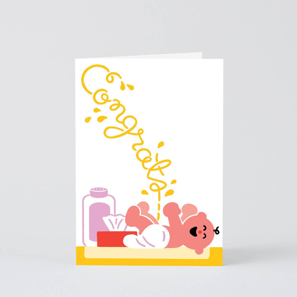 'Congratulations New Baby' Card