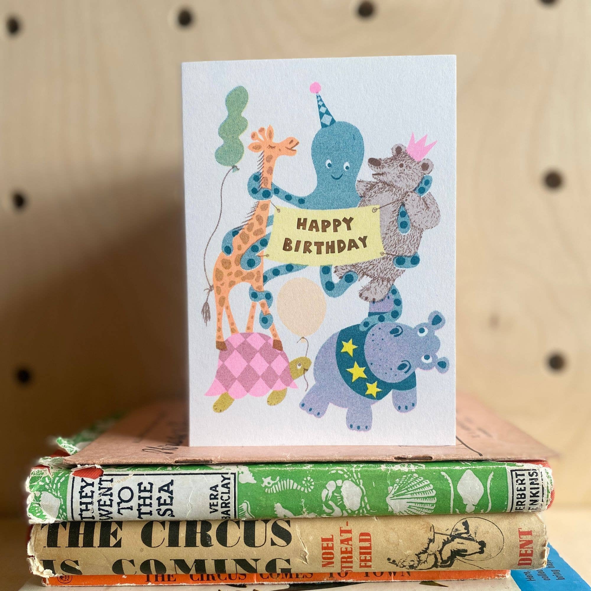 'Party Pets Kids Birthday Card'
