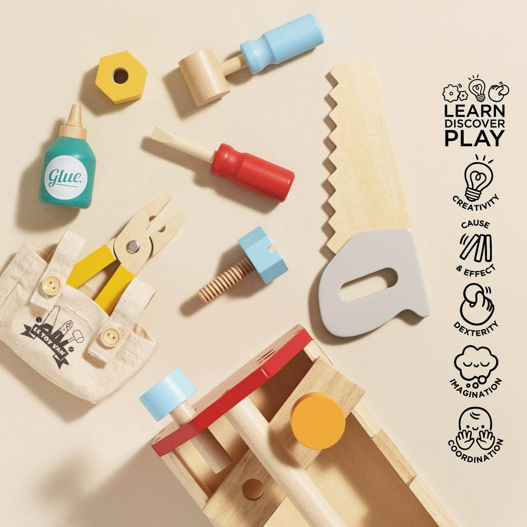 Le Toy Van - Tool Box & Wooden Tools