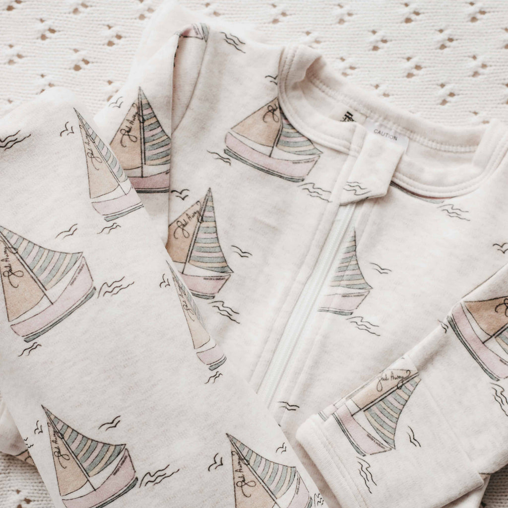Sail Away Baby Onesie