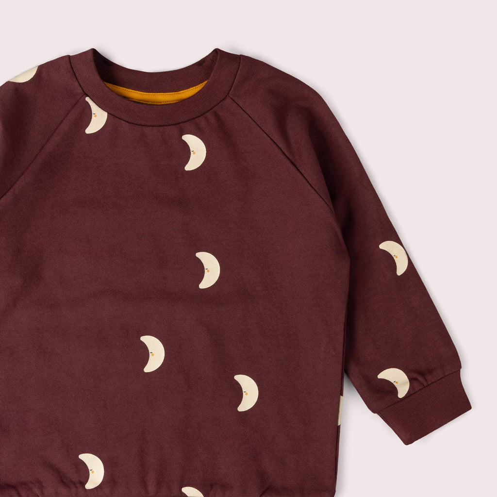 Little Green Radicals - Waxing Moon Raglan Sweatshirt