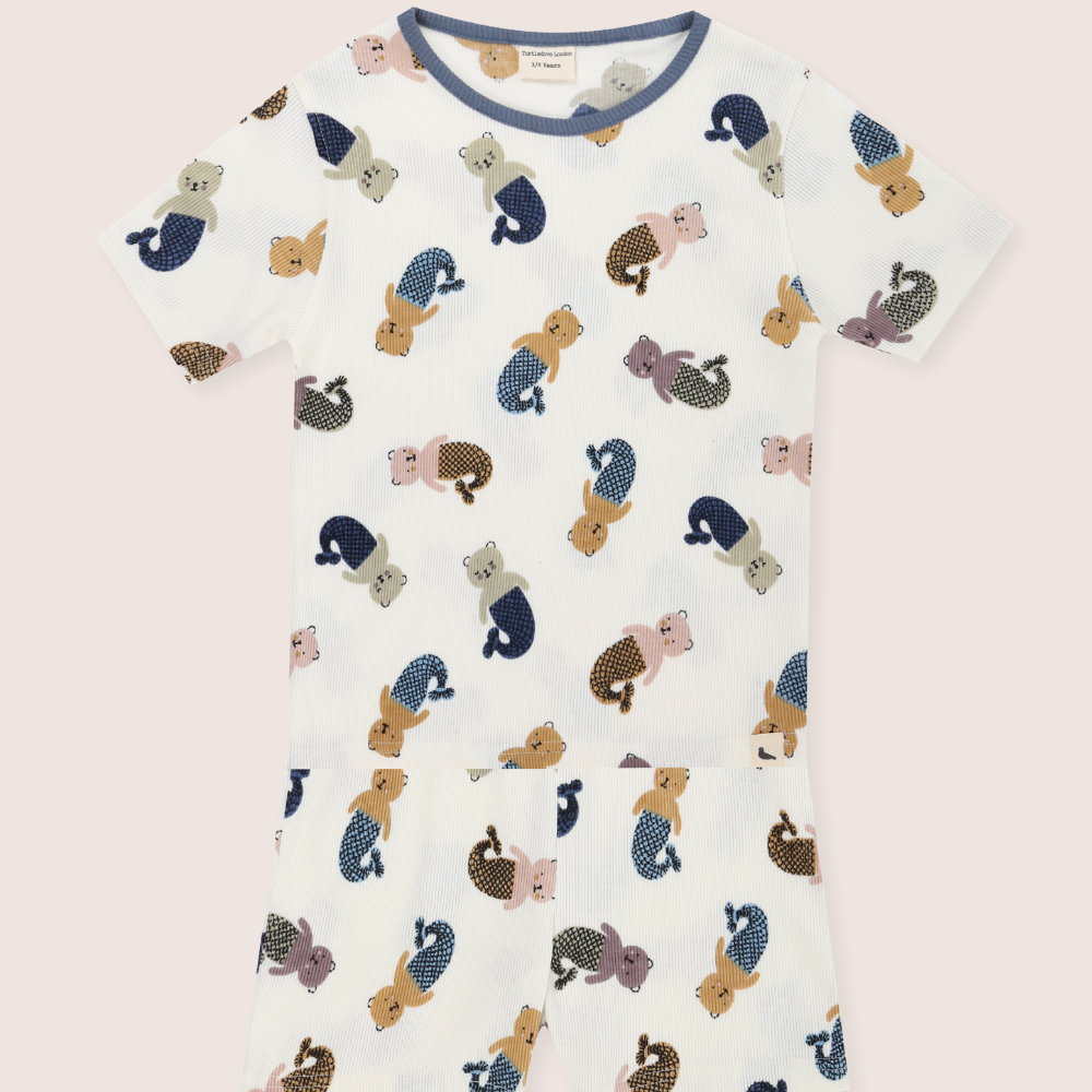 Turtle Dove London - Merbear T-Shirt & Short Set