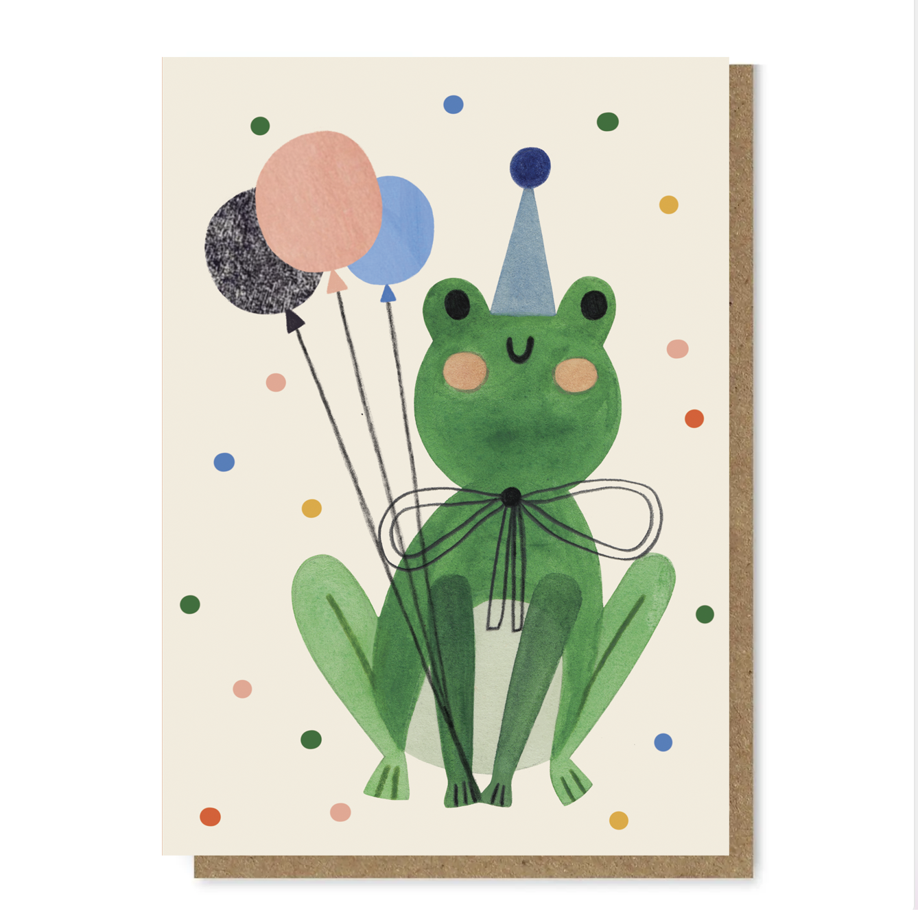'Party Frog' Birthday Card