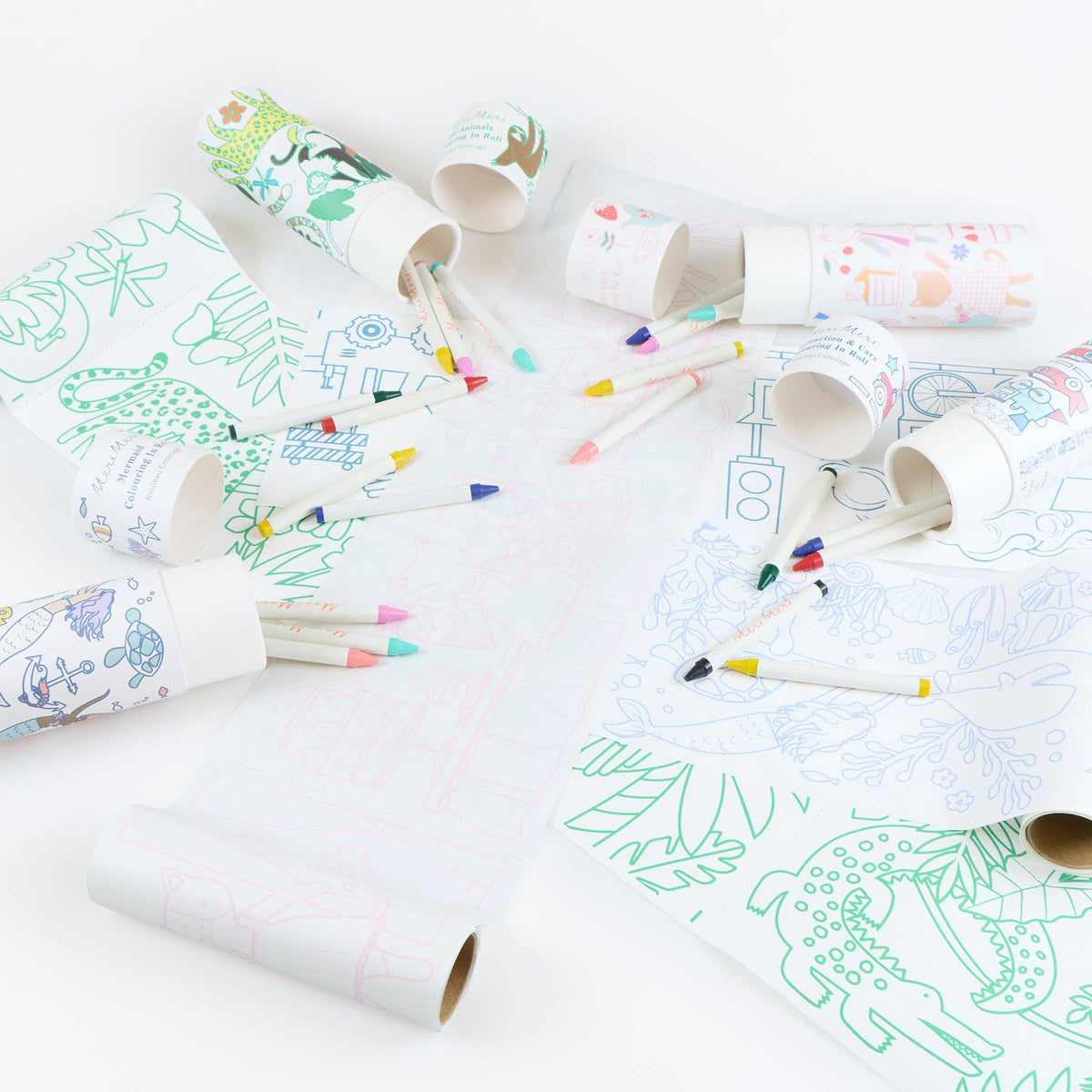 Kitten Club Colouring Roll