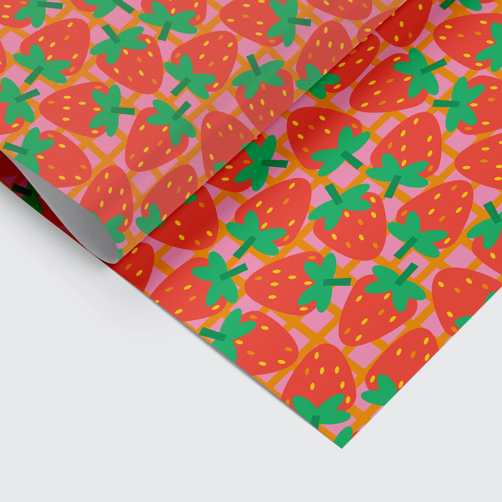'Strawberry Gift Wrap'
