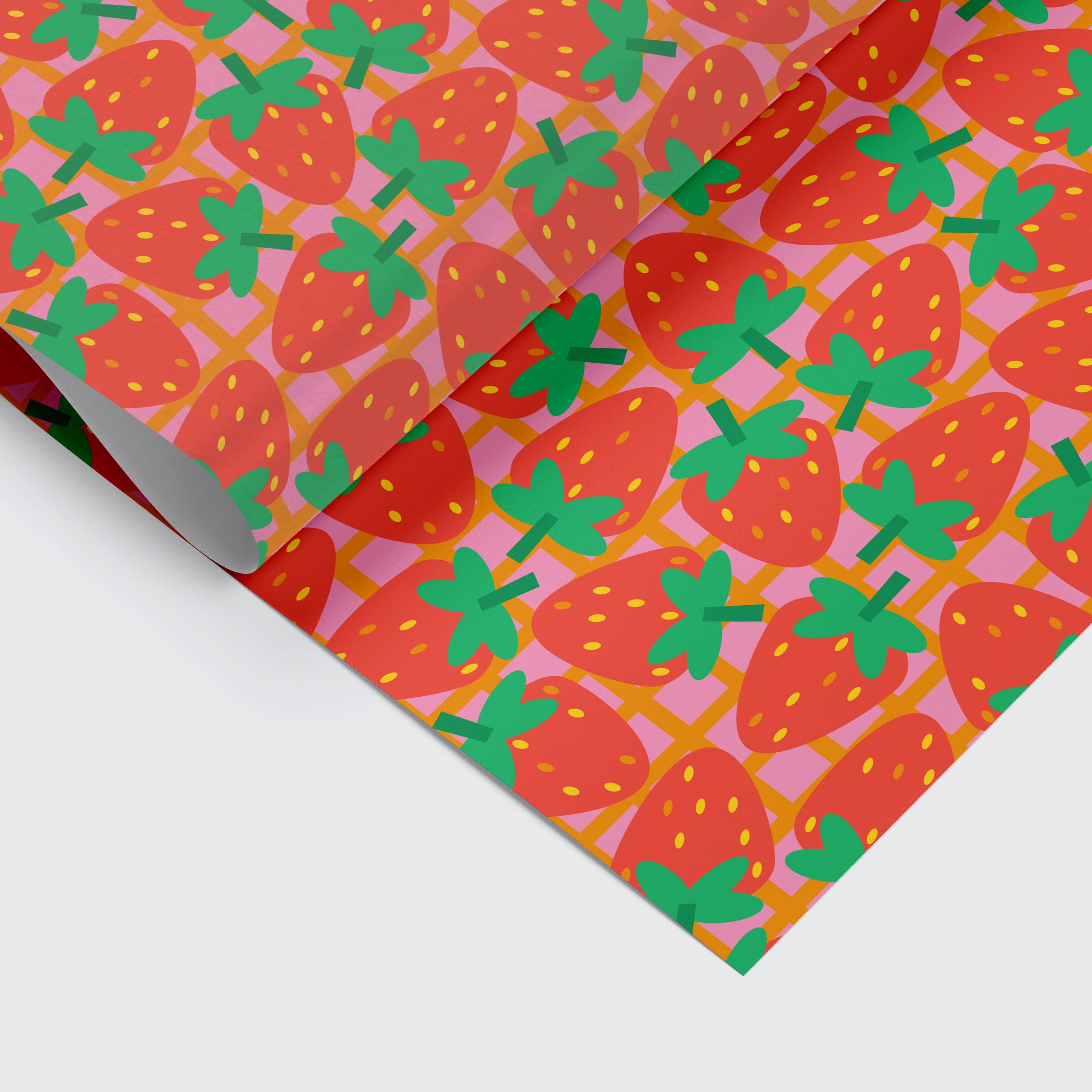 'Strawberry Gift Wrap'