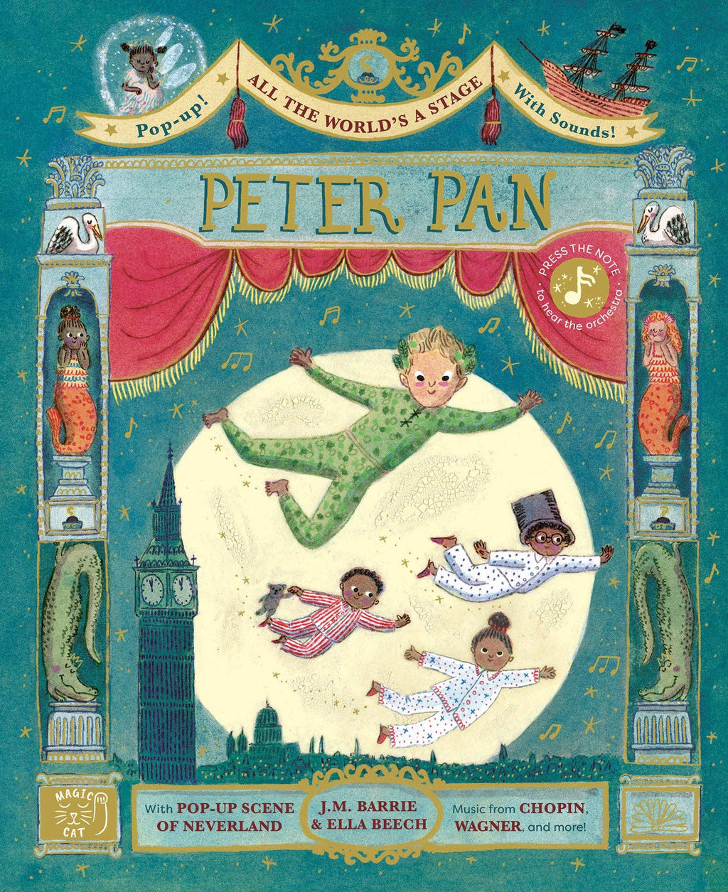 All the World's a Stage Peter Pan - Pop Out Book