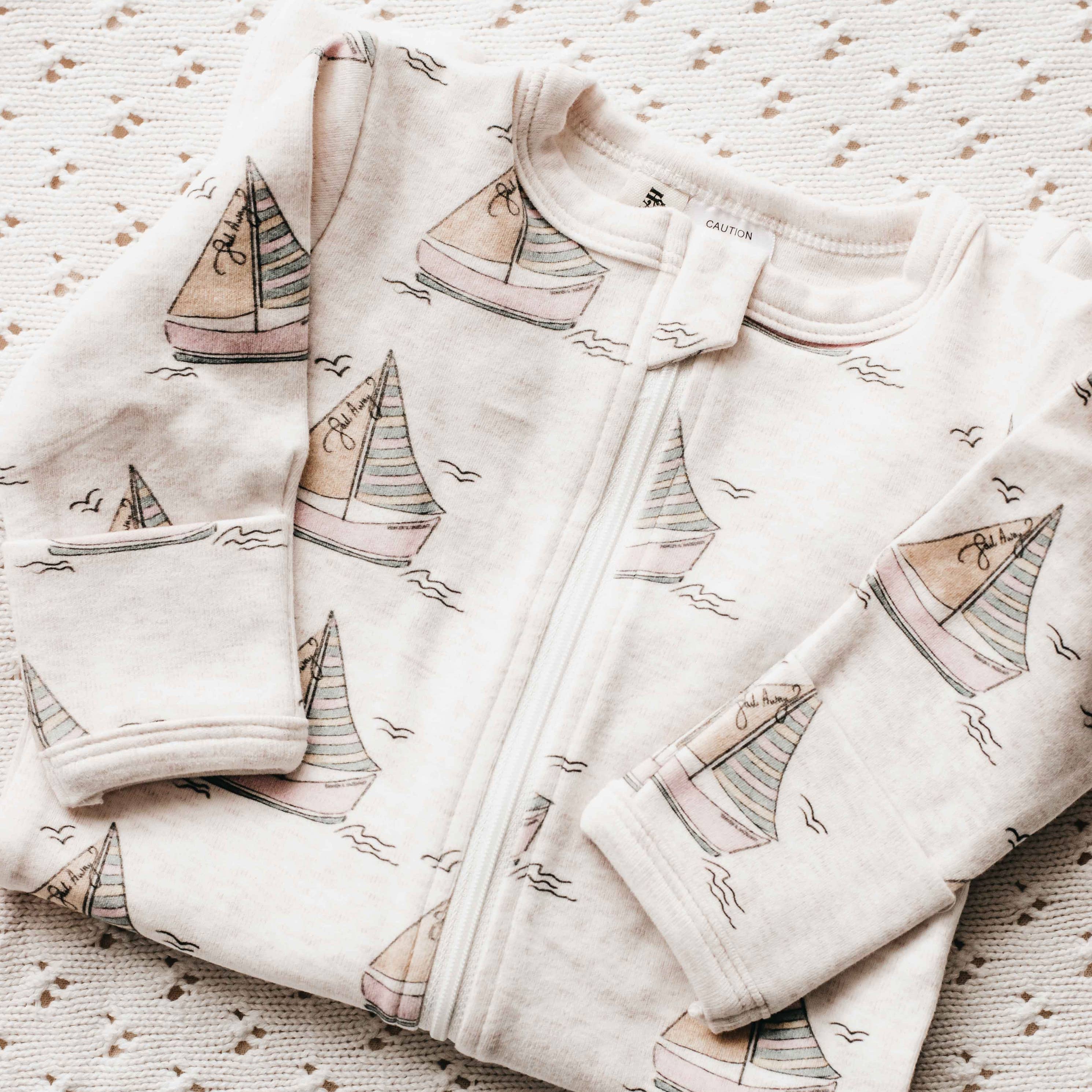 Sail Away Baby Onesie