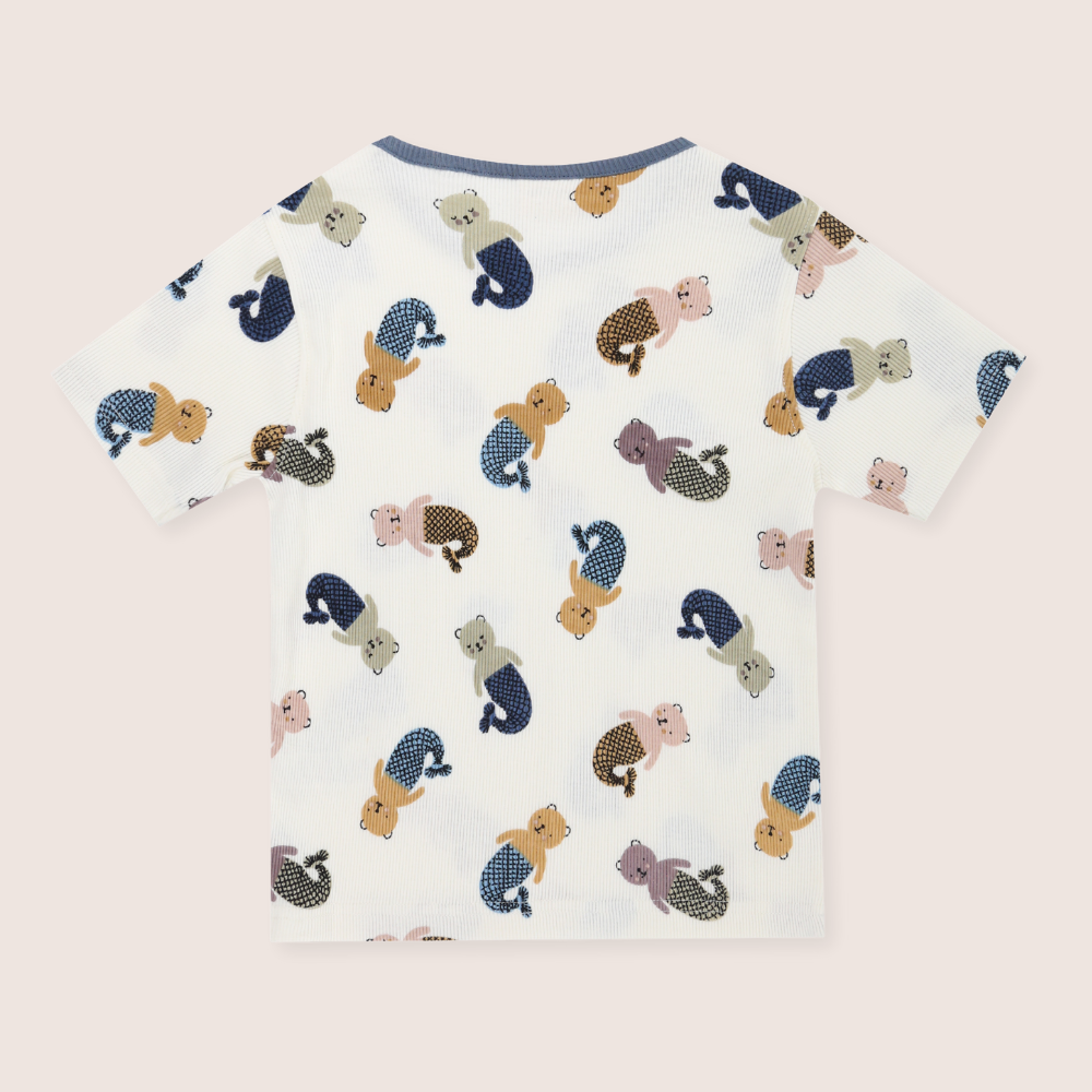 Turtle Dove London - Merbear T-Shirt & Short Set