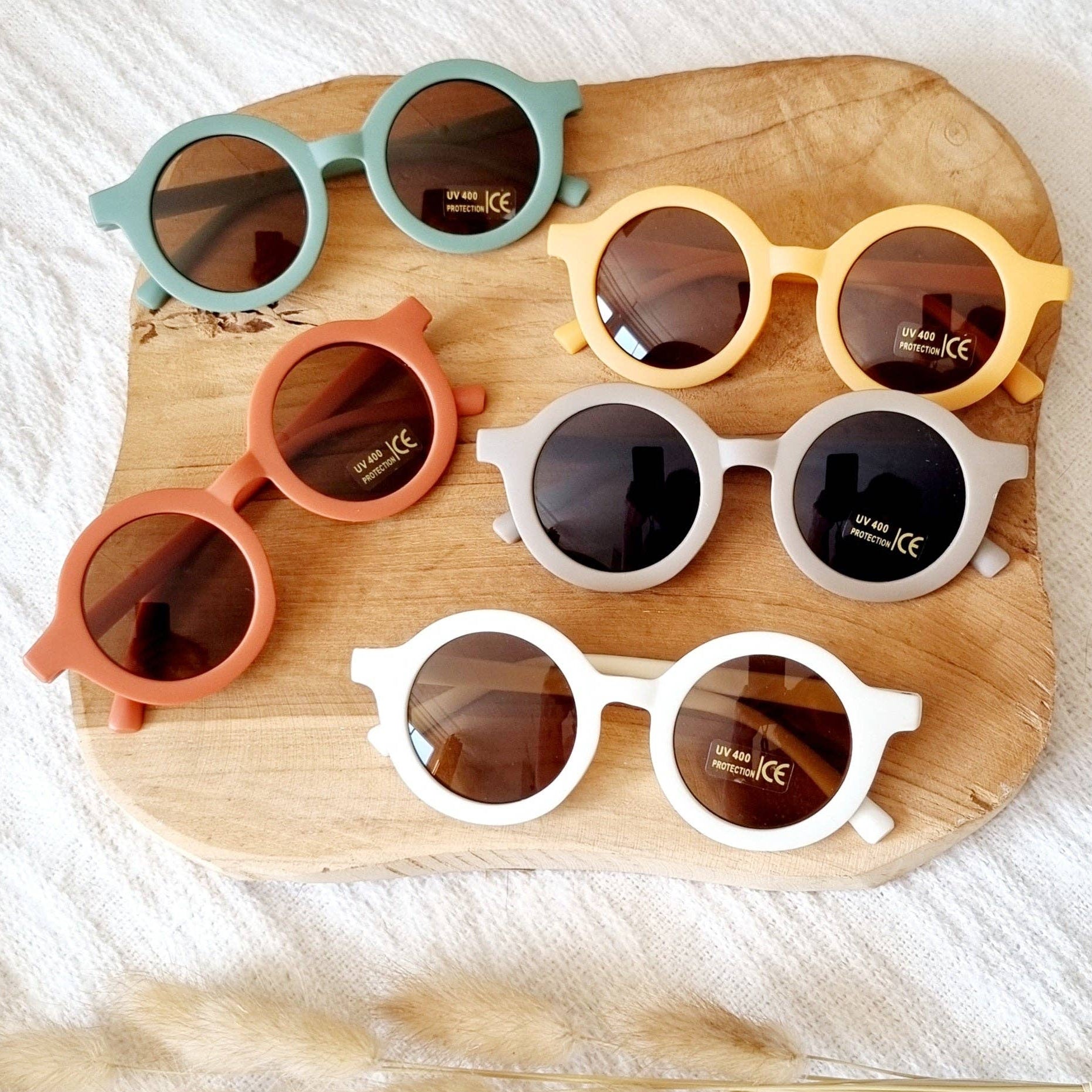 Children's Round Sunglasses - Sage