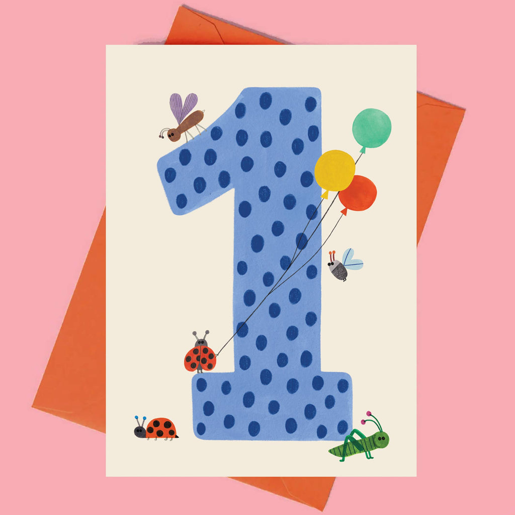 'ONE' Age Birthday Card