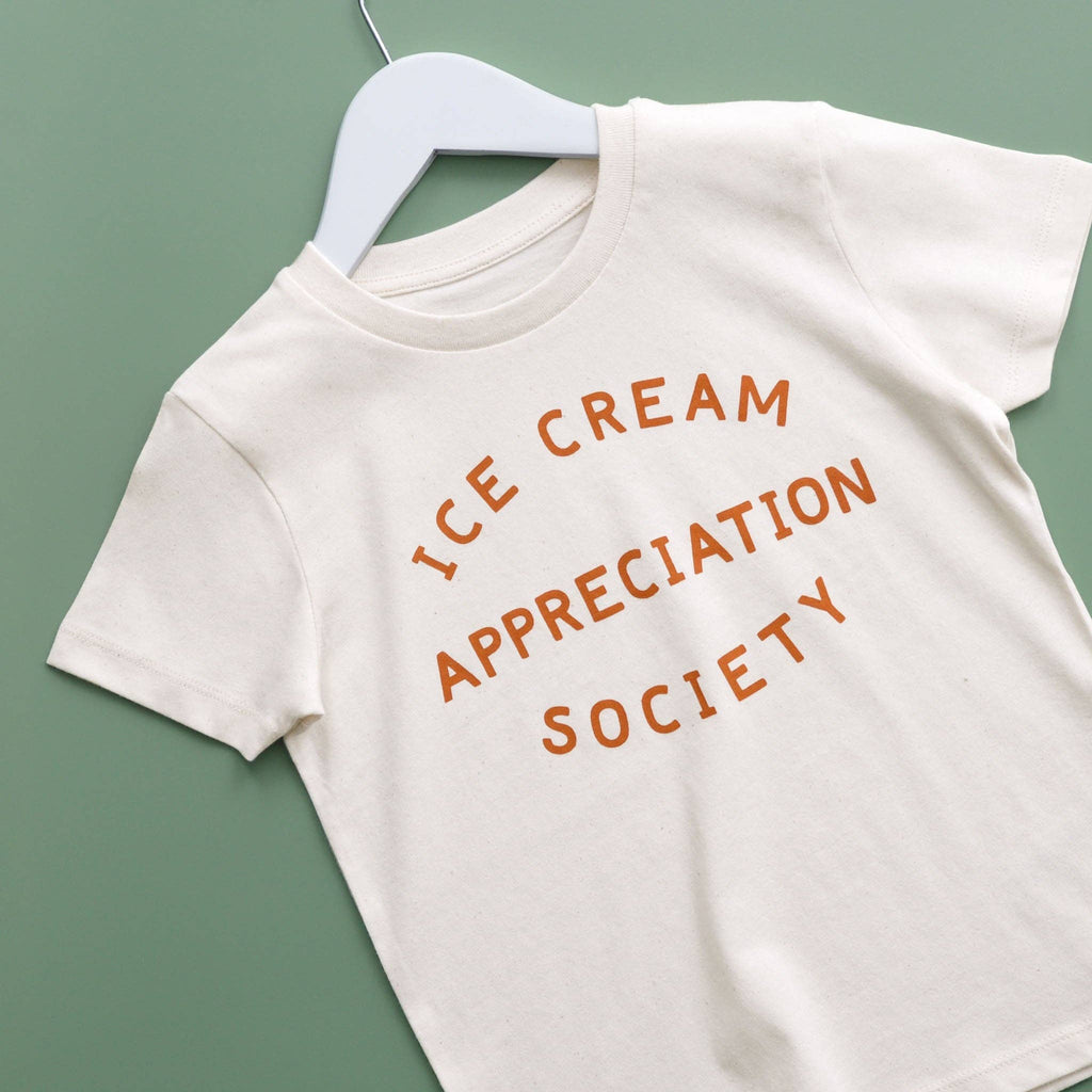 Ice Cream Appreciation Society - Kid's T-shirt - Pecan