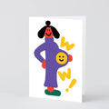 'Wow!' Greetings Card