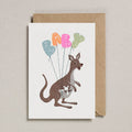 'Riso Baby Card -  Kangaroo'