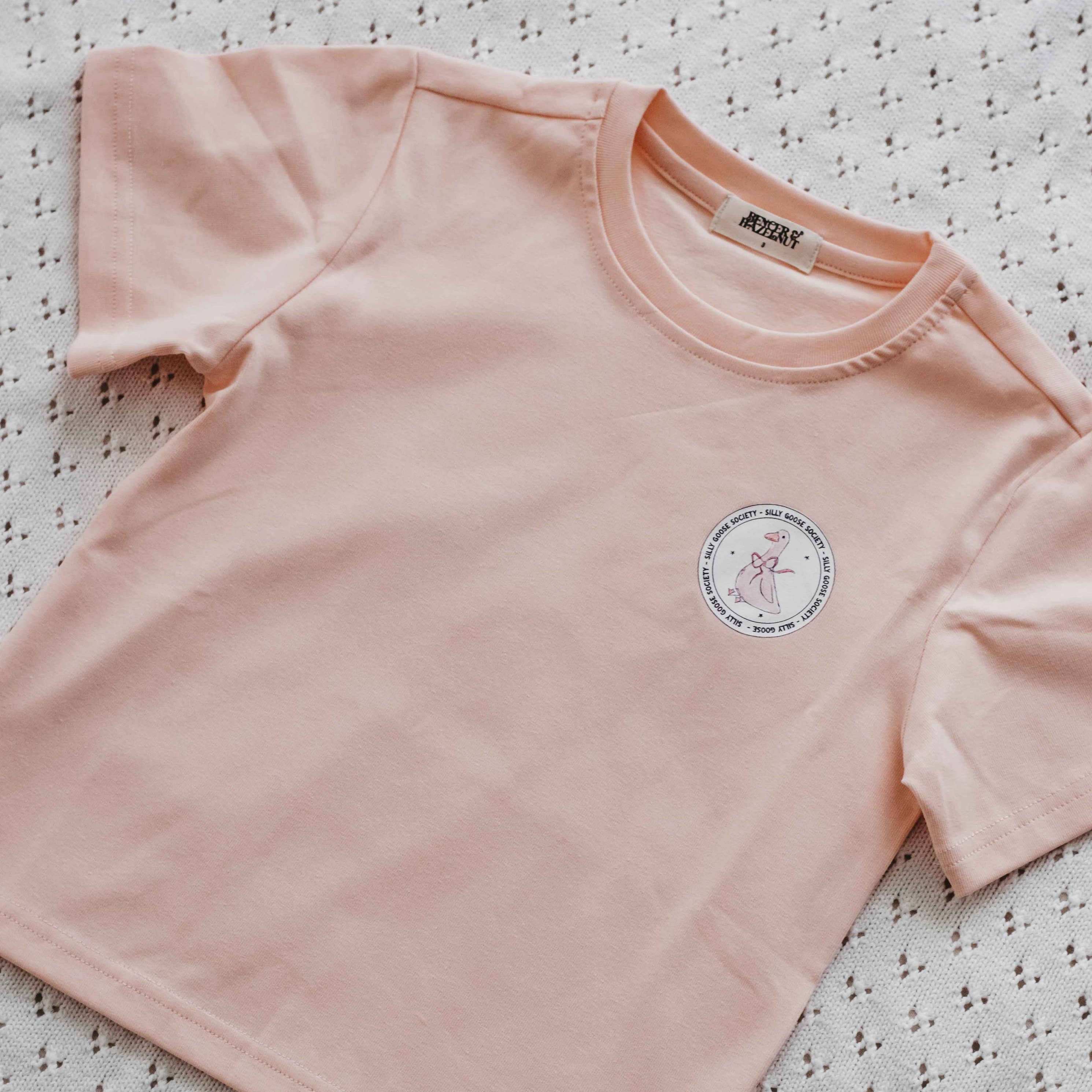 Silly Goose Pink Tee
