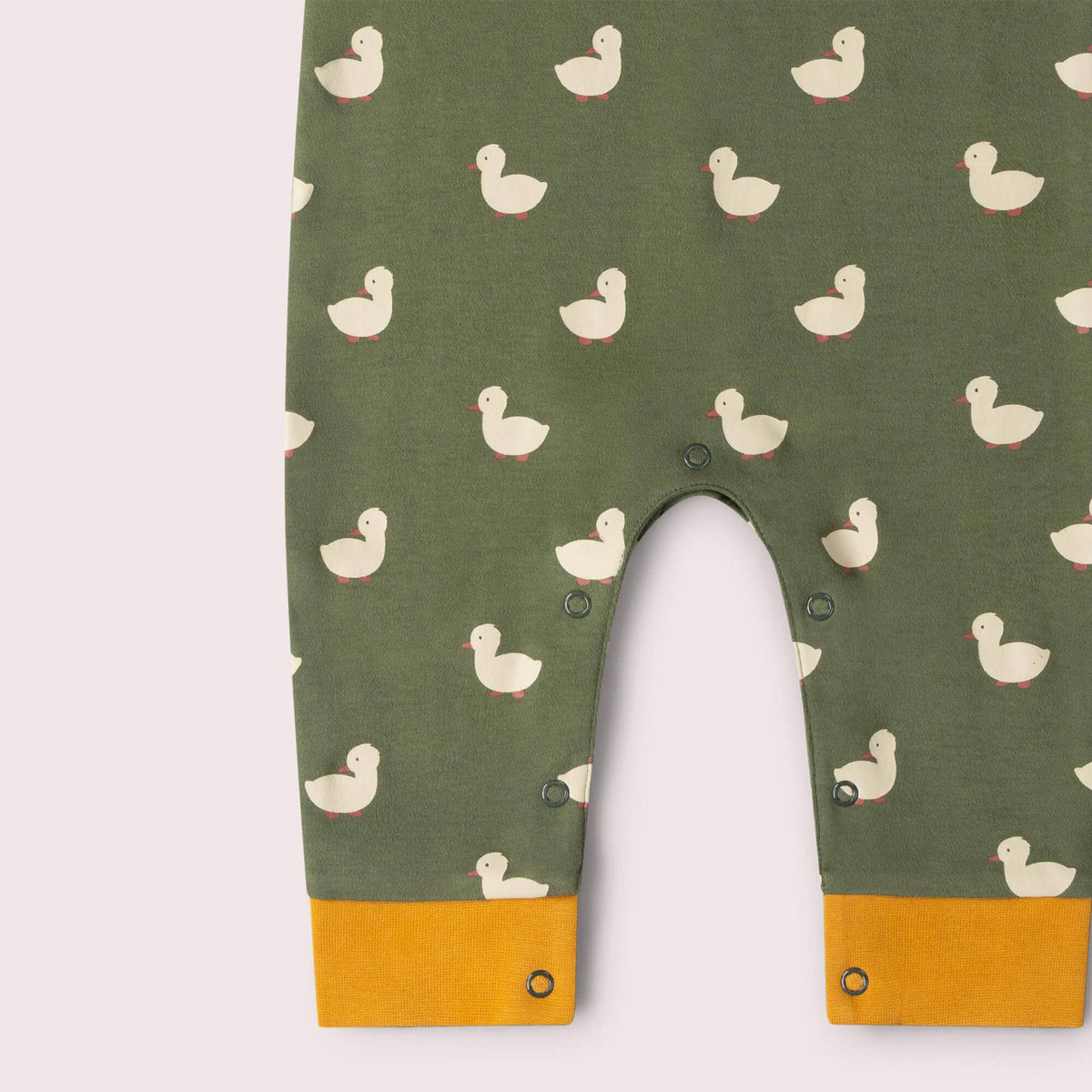 Little Green Radicals - Olive Ducks Everyday Dungarees