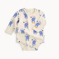 The Bonnie Mob - Elephant Print Long Sleeve Bodysuit