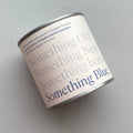 Something Blue Wedding Day Candle