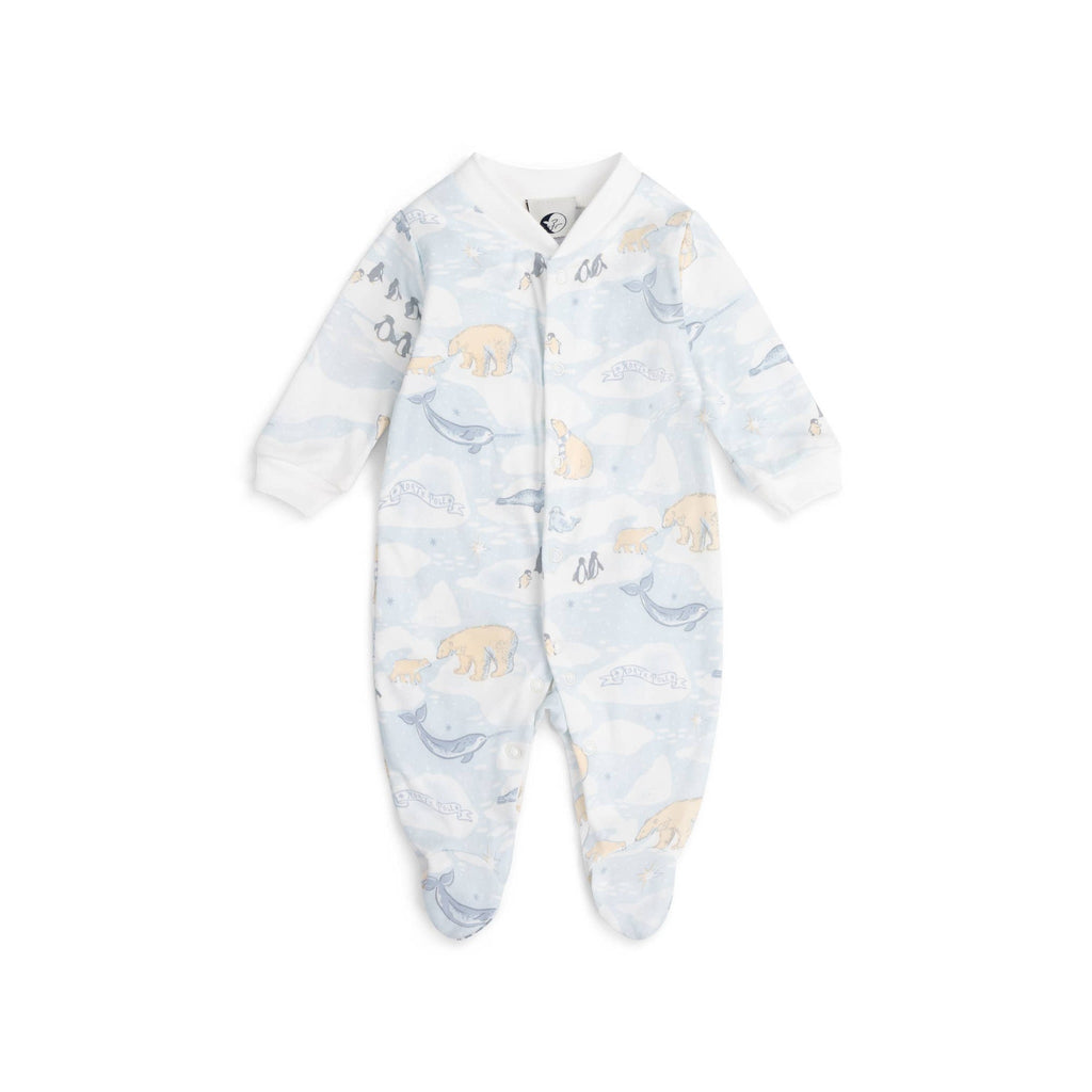 Sleepy Doe Baby Sleepsuit - Arctic