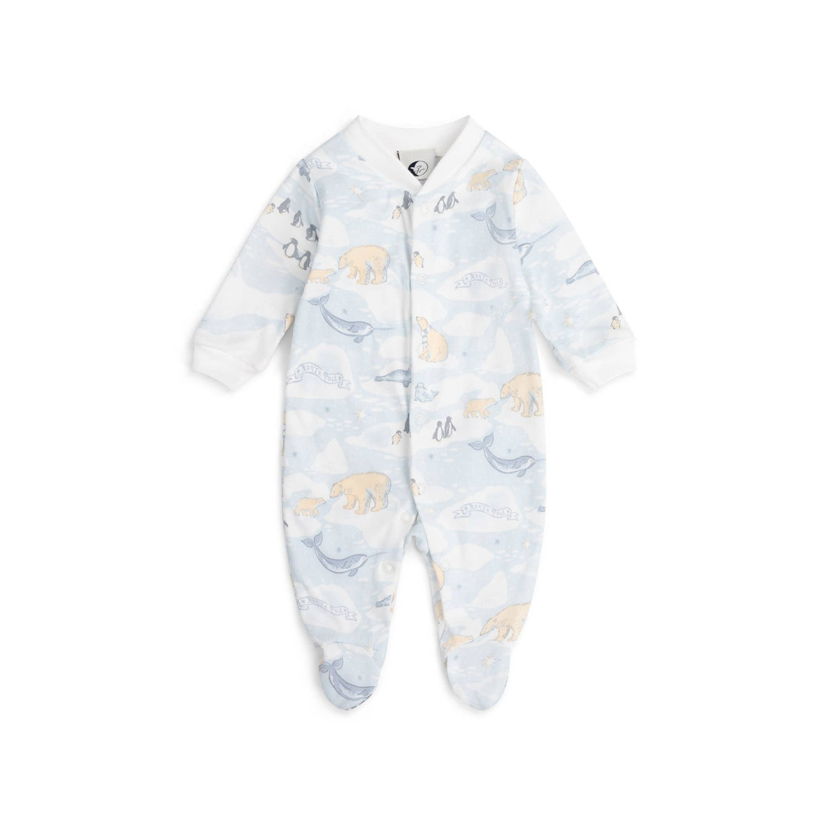 Sleepy Doe Baby Sleepsuit - Arctic