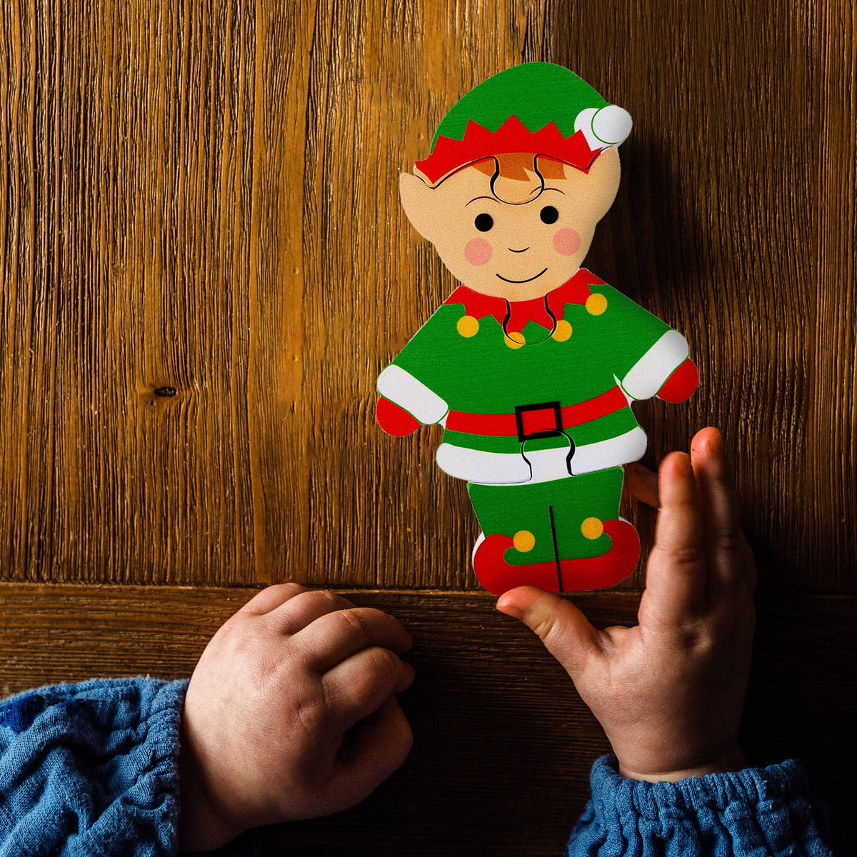 Elf Wooden Puzzle