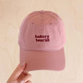 Bakery Tourist - Cotton Dusty Rose Baseball Cap
