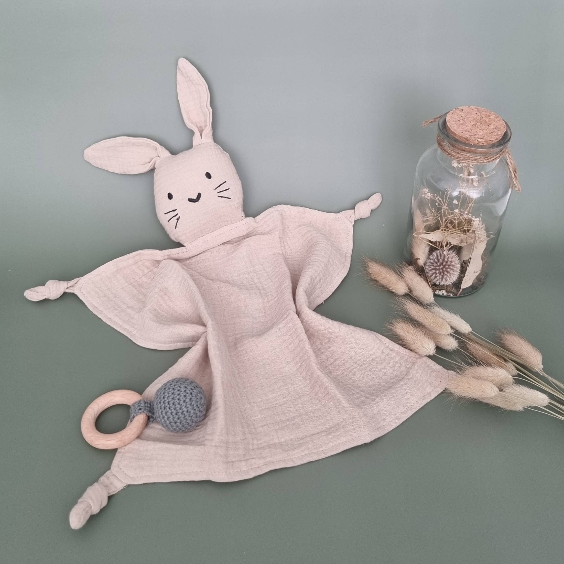 Muslin Rabbit - Beige