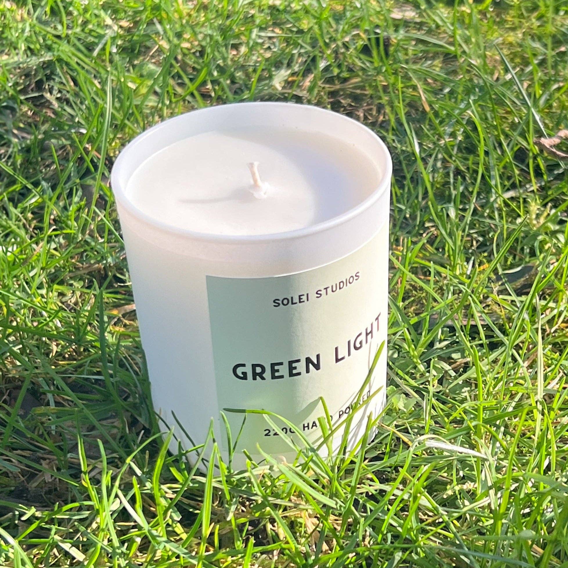 Green Light Candle