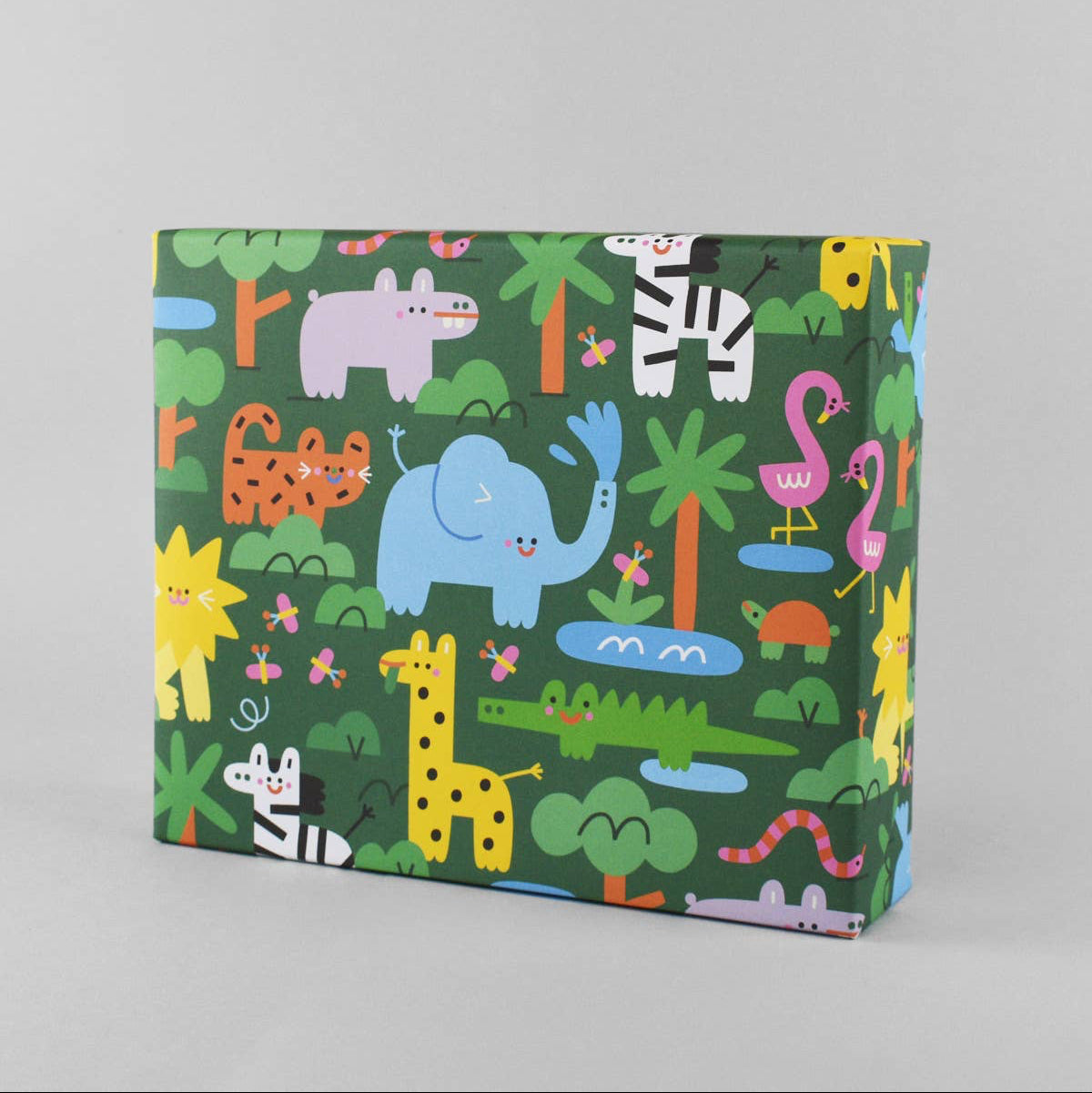 'Jungle Kids' Gift Wrap