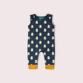 Little Green Radicals - Blue Penguins Everyday Dungarees