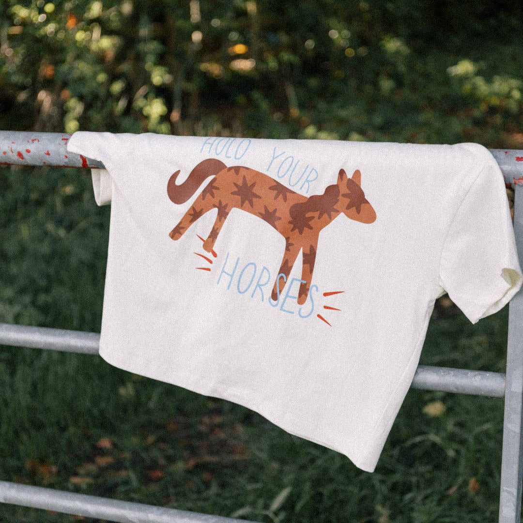 Wildgreen - 'Hold Your Horses' Boxy Tee
