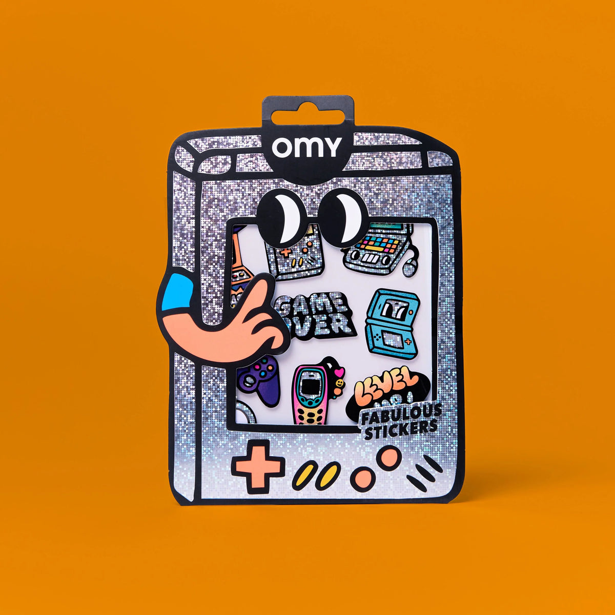 OMY - Large Video Game Stickers