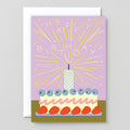 'Happy Birthday Sparkler' Card