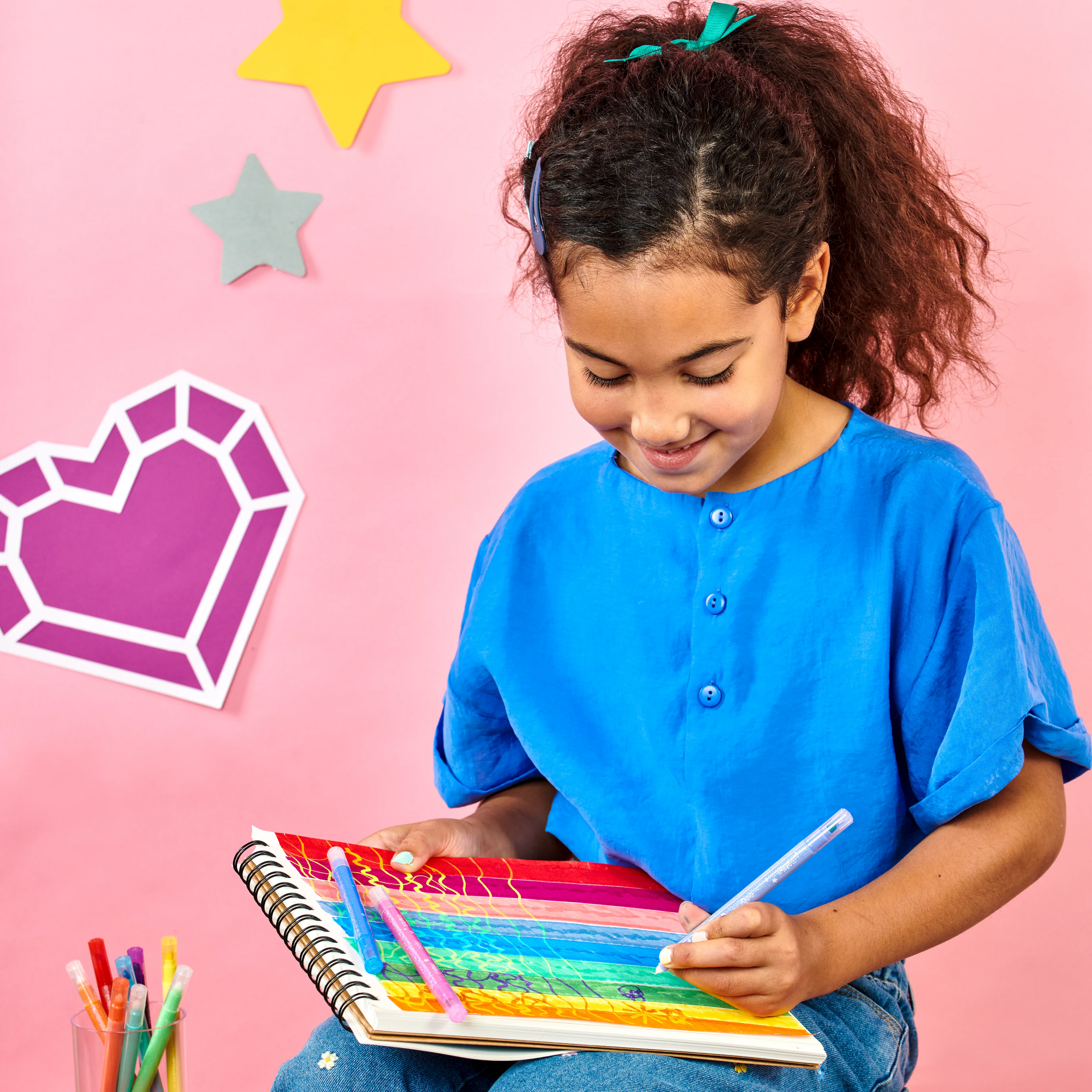Ooly Switch-Eroo Sparkle Glittery Colour-Changing Markers
