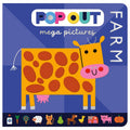 Pop Out Mega Pictures Farm First Words Book