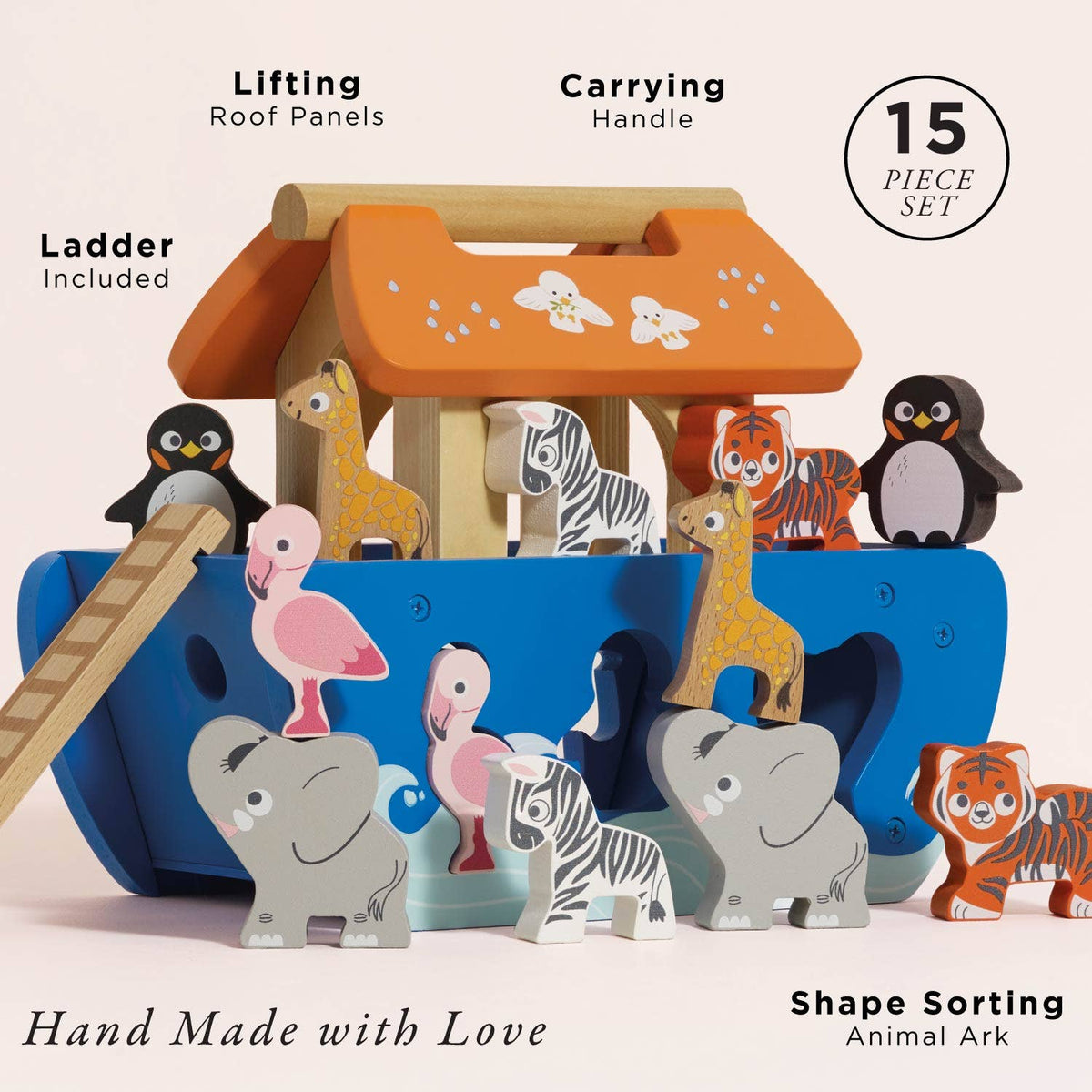 Le Toy Van - Noahs Ark & Animals Shape Sorter